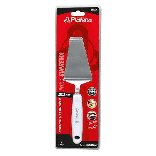 Espátula para Bolo c/ Serra 26,5cm Suprema