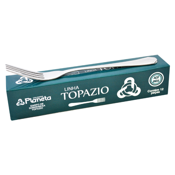 Garfo de Sobremesa Topázio