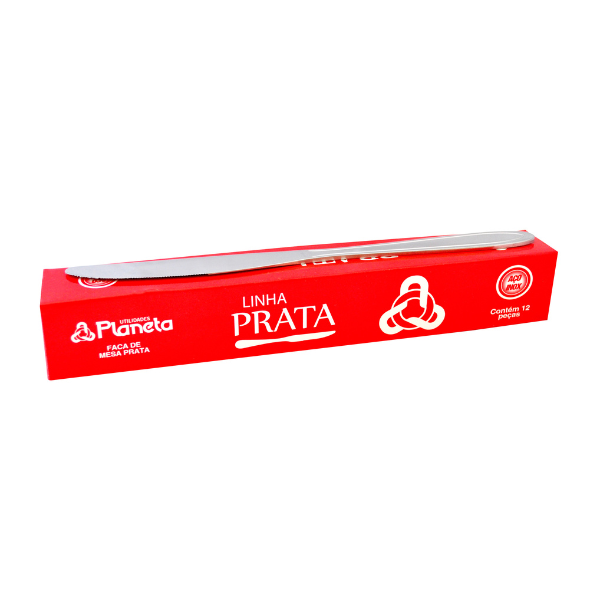 Faca de Mesa Prata