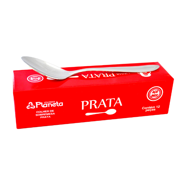 Colher de Sobremesa Prata