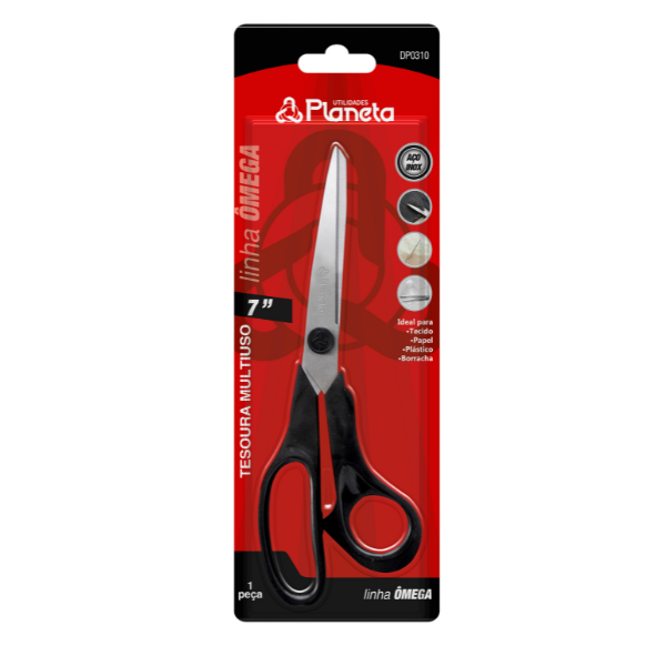 Tesoura Multiuso 7" Ômega