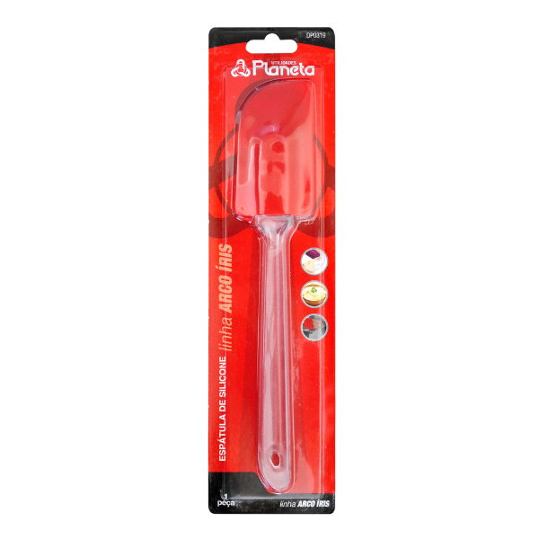 Espátula Silicone Arco-Íris