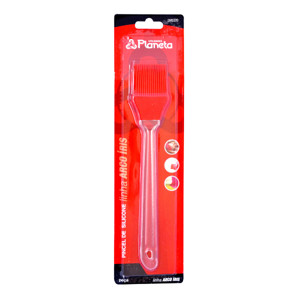 Pincel Silicone Arco-Íris