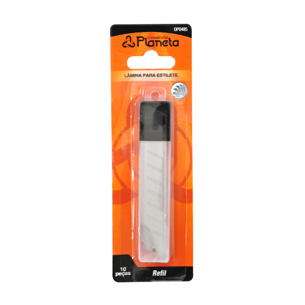Lâmina para Estilete Refil c/ 10 Unidades