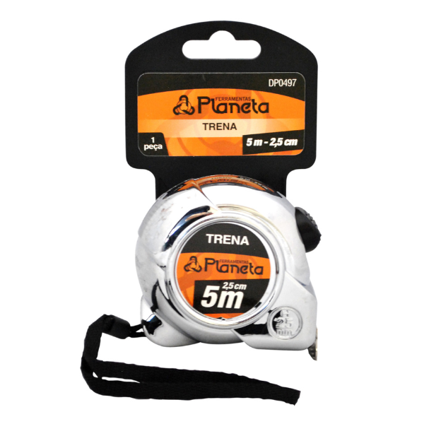 Trena Cromada 5 mts 25 mm