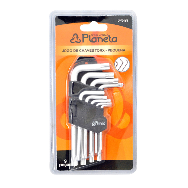 Jogo de Chave Torx c/ 9 Peças