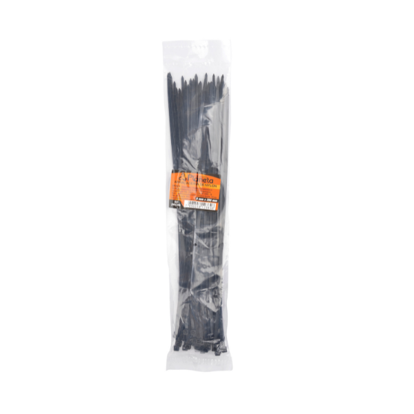 Abraçadeira de Nylon 5 mm 350 mm Pacote c/ 50 Unidades