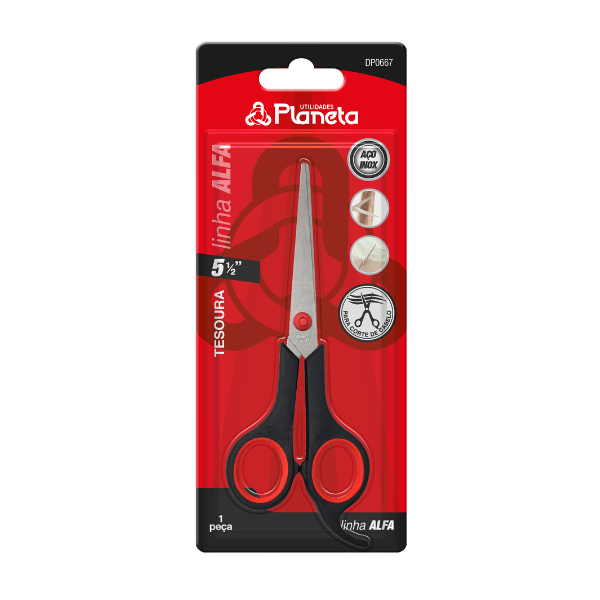 Tesoura para Cabelo 5 1/2" Alfa