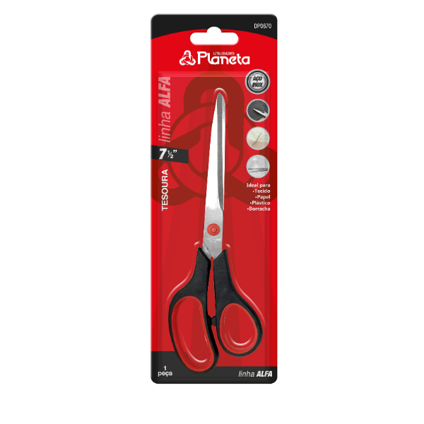 Tesoura Multiuso 7 1/2" Alfa