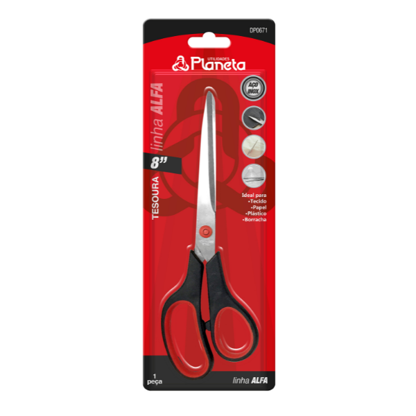 Tesoura Multiuso 8" Alfa