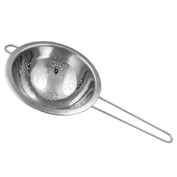 Escorredor de Massas c/ Alça 22 cm Brilhante Inox
