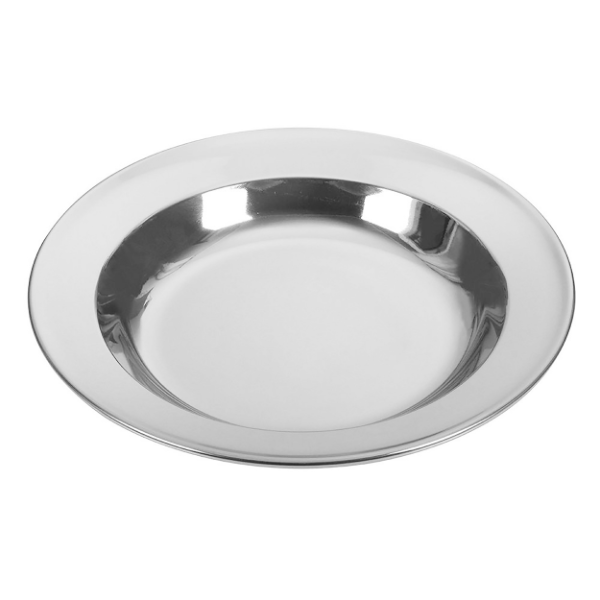 Prato 22cm Brilhante Inox
