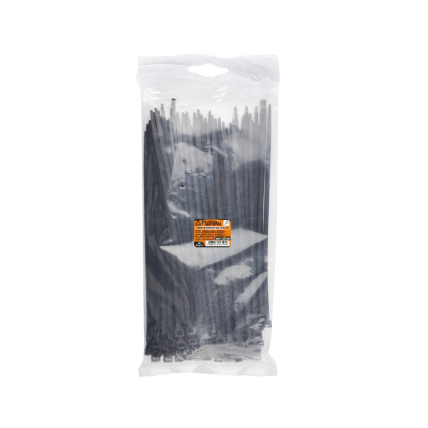 Abraçadeira de Nylon 5 mm 350 mm Pacote c/ 50 Unidades